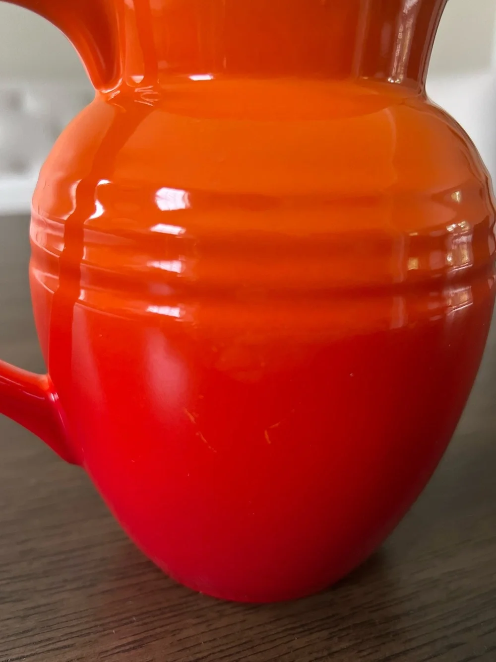Le Creuset Breakfast Pitcher/Jug 0.7L Volcanic Flame Orange